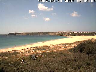 Wetter 28 April in Sagres 2007
