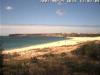 Wetter 25 Juni in Sagres 2007