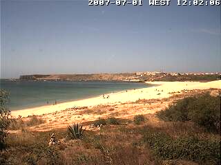 Wetter 01 Juli in Sagres 2007