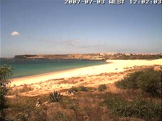 Wetter 03 Juli in Sagres 2007