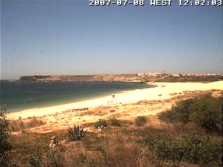 Wetter 08 Juli in Sagres 2007