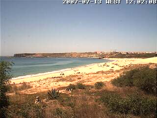 Wetter 13 Juli in Sagres 2007