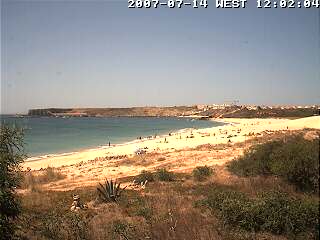 Wetter 14 Juli in Sagres 2007