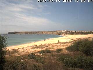 Wetter 15 Juli in Sagres 2007