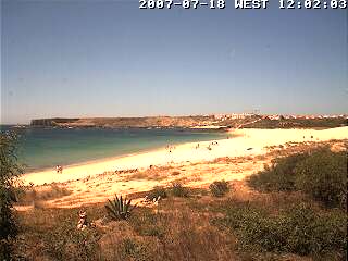Wetter 18 Juli in Sagres 2007