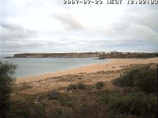 Wetter 23 Juli in Sagres 2007