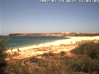 Wetter 24 Juli in Sagres 2007