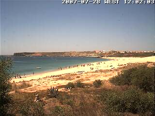 Wetter 28 Juli in Sagres 2007