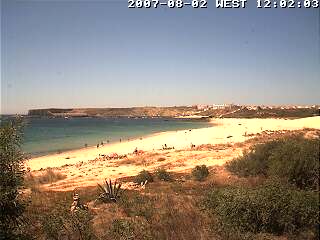 Wetter 02 August in Sagres 2007