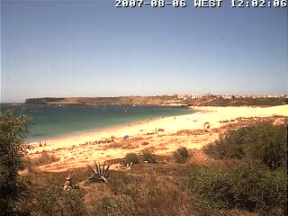 Wetter 06 August in Sagres 2007