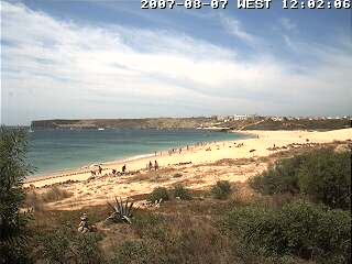 Wetter 07 August in Sagres 2007
