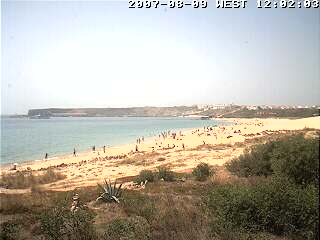 Wetter 09 August in Sagres 2007