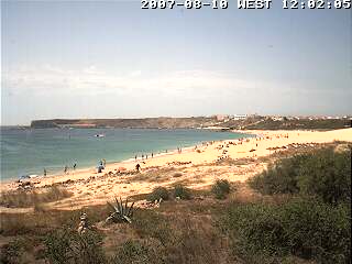 Wetter 10 August in Sagres 2007