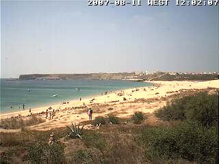 Wetter 11 August in Sagres 2007