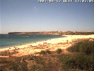 Wetter 12 August in Sagres 2007