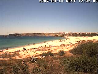 Wetter 14 August in Sagres 2007
