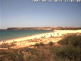 Wetter 16 August in Sagres 2007