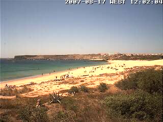 Wetter 17 August in Sagres 2007