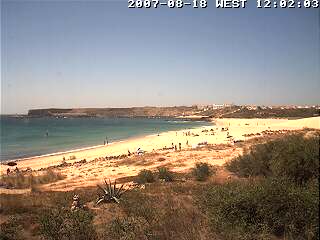 Wetter 18 August in Sagres 2007