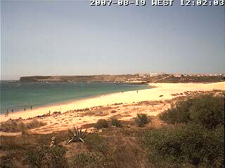 Wetter 19 August in Sagres 2007