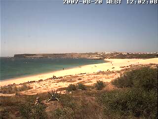 Wetter 20 August in Sagres 2007