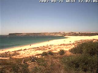 Wetter 21 August in Sagres 2007