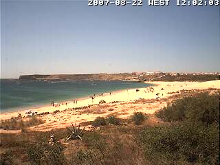 Wetter 22 August in Sagres 2007
