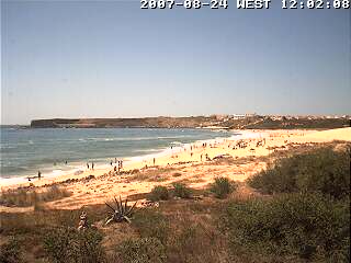 Wetter 24 August in Sagres 2007
