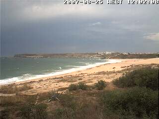 Wetter 25 August in Sagres 2007