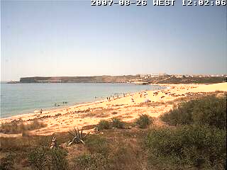 Wetter 26 August in Sagres 2007