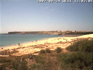 Wetter 29 August in Sagres 2007