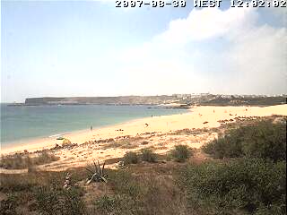 Wetter 30 August in Sagres 2007