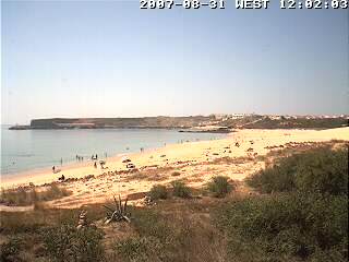 Wetter 31 August in Sagres 2007