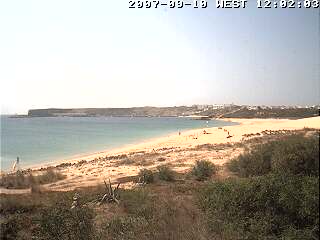Wetter 10 September in Sagres 2007