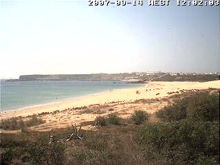 Wetter 14 September in Sagres 2007