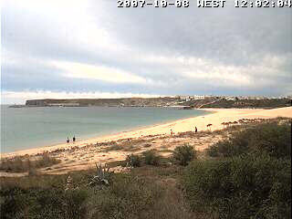 Wetter 08 Oktober in Sagres 2007