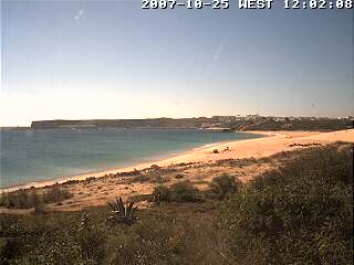 Wetter 25 Oktober in Sagres 2007