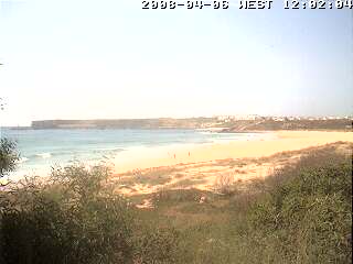Wetter 06 April in Sagres 2008