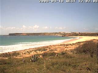 Wetter 18 April in Sagres 2008