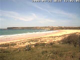 Wetter 25 April in Sagres 2008