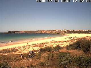 Wetter 06 Juli in Sagres 2008