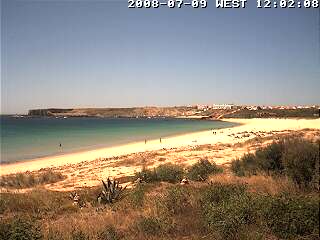 Wetter 09 Juli in Sagres 2008
