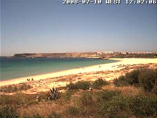 Wetter 10 Juli in Sagres 2008