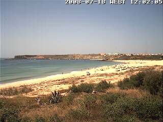 Wetter 18 Juli in Sagres 2008
