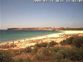 Wetter 31 Juli in Sagres 2008