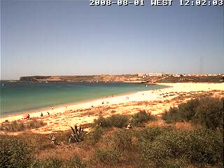 Wetter 01 August in Sagres 2008