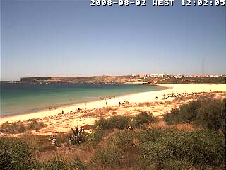 Wetter 02 August in Sagres 2008