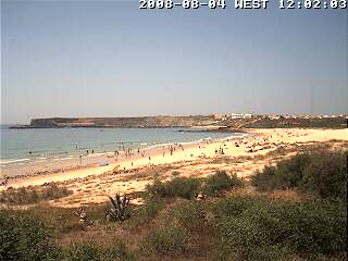 Wetter 04 August in Sagres 2008
