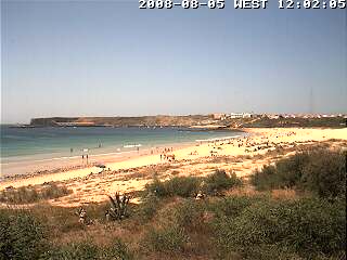 Wetter 05 August in Sagres 2008