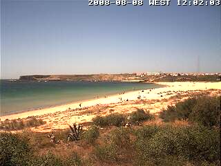 Wetter 08 August in Sagres 2008